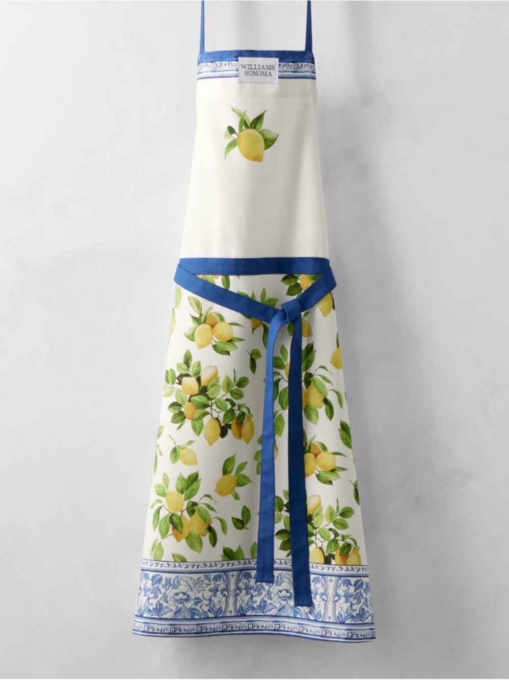NWT Williams Sonoma Logo Limone Apron